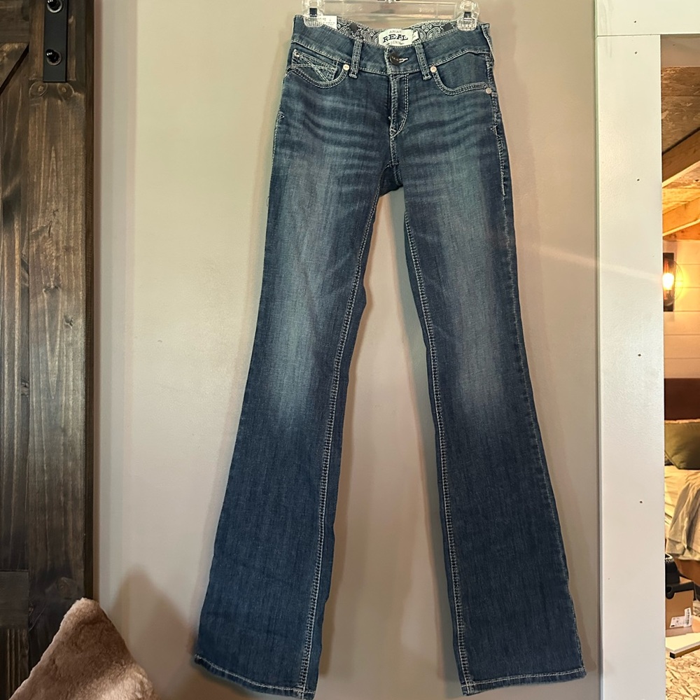 Ariat Women's Boot Jeans in Classic Blue